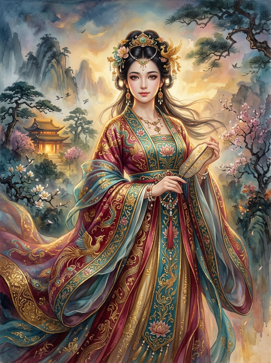 Ethereal Portrait by Karl Bang